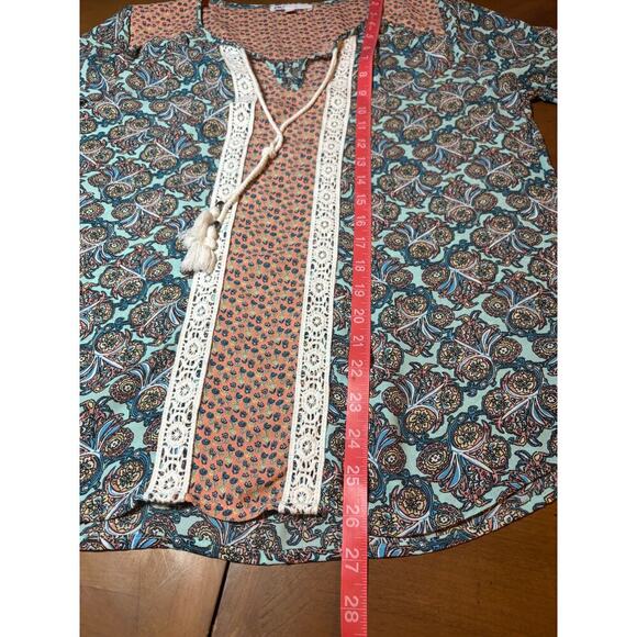 DR2 bohemian peasant top in excellent condition size medium - Picture 3 of 8